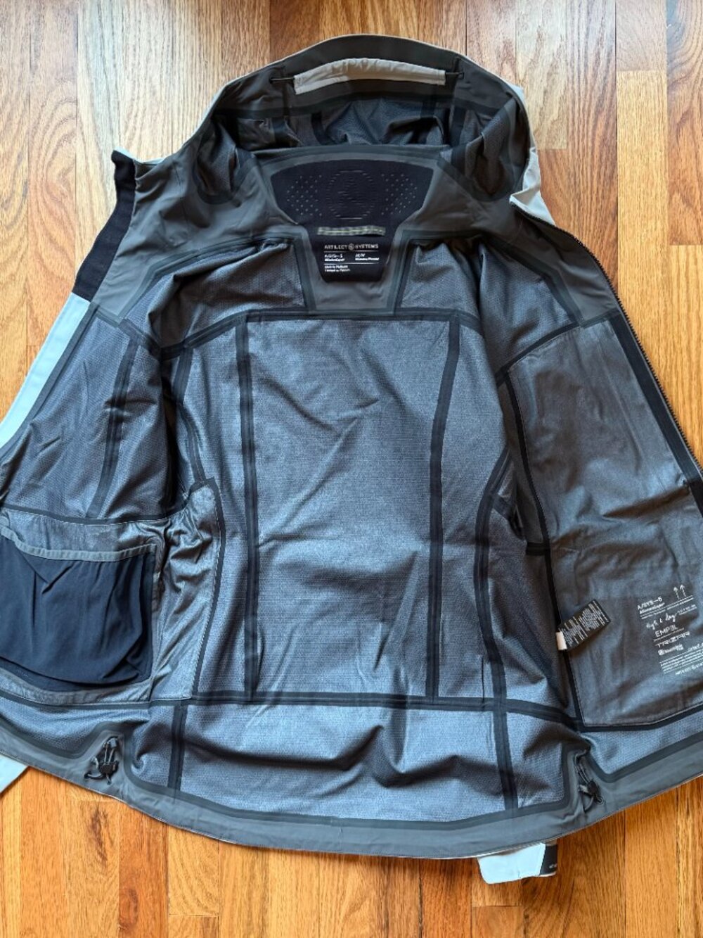 Artilect Womens Formation 3L zip-up Jacket - Light Blue Gray, Medium - NWT - Picture 3 of 15